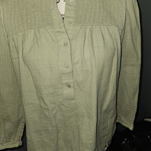 J.Crew Womans Long Sleeve Green Size XS - Picture 7 of 11